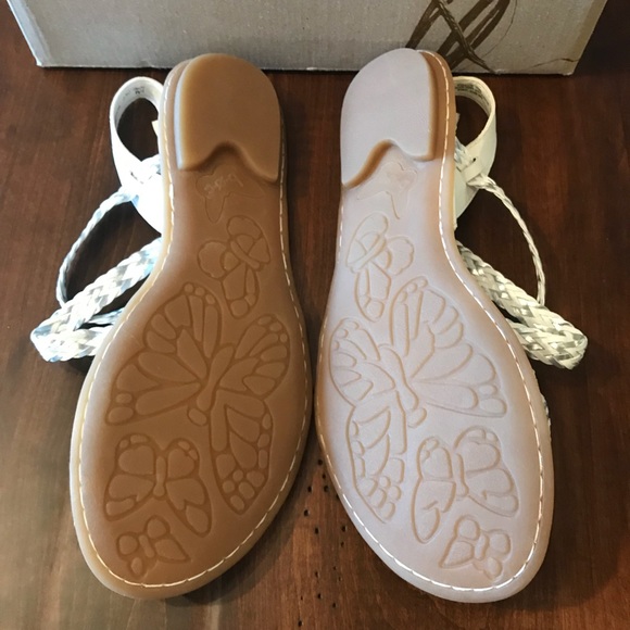 b.o.c. Dena Sandals (Flats) in White BNIB 11M - Picture 3 of 6